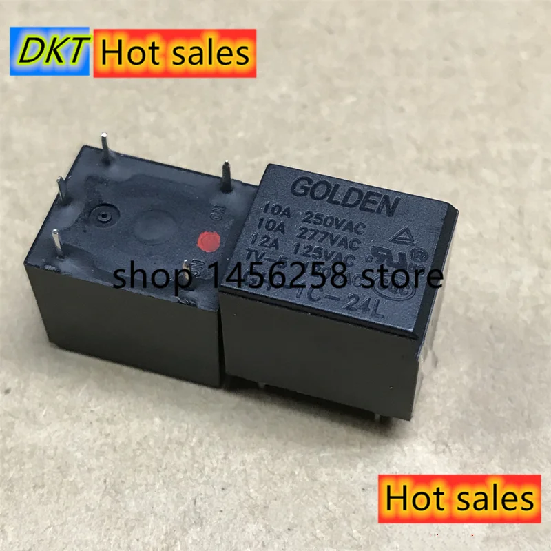 100% Original Neue GH-1C-5L GH-1C-12L GH-1C-24L 5PINS 12A 5VDC 12VDC 24VDC Power Relais | Мобильные телефоны и аксессуары