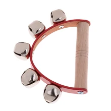 1x рукопожатие погремушка кольцо музыка Ударные Игрушки для малышей Обучающие Игрушки для раннего развития