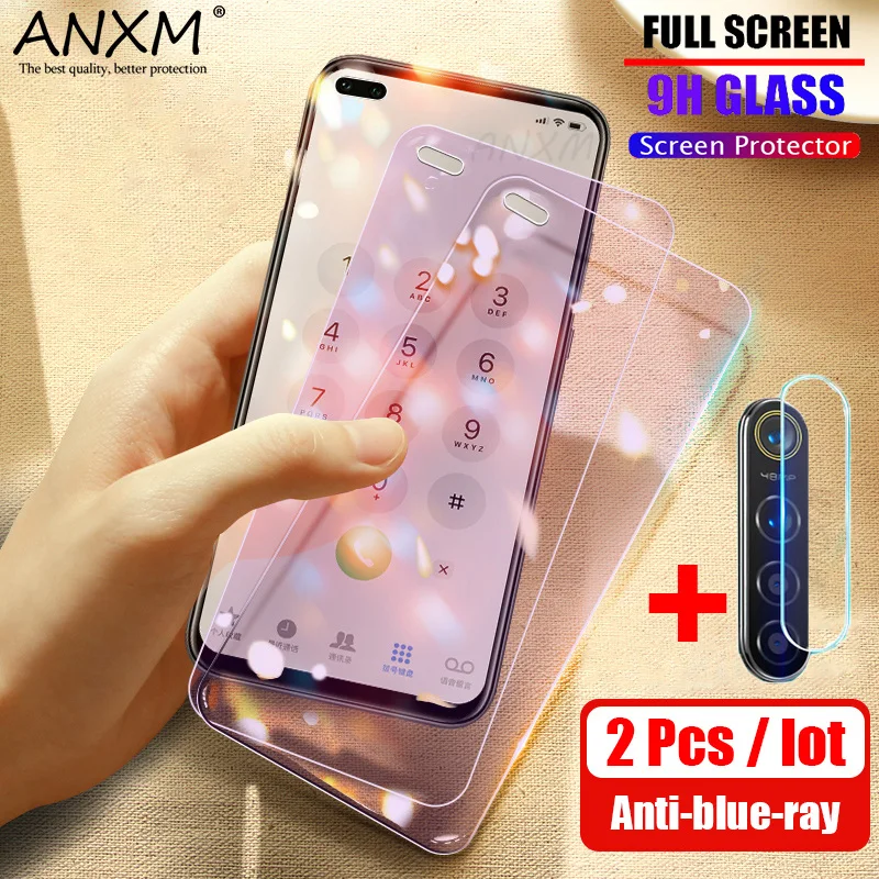 Закаленное стекло для OPPO Realme X2 XT 5i X50 Pro защита экрана с защитой от Blu ray Защитное