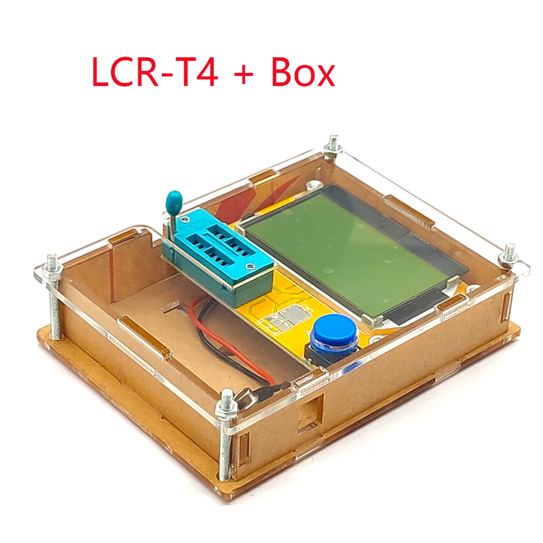 LCR T4 ESR Meter Mega328 Transistor Tester Digital ESR T4 Diode Triode