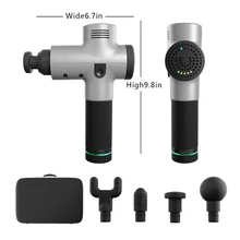 FLYHIGH Muscle Massage Gun Pain Relief Exercise Fitness Training Management Deep Tissue Fascia Electric Massager Body Relaxation