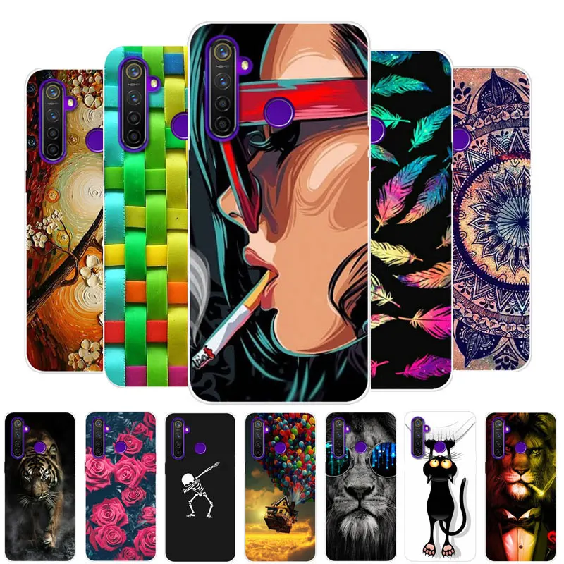 Case For OPPO Realme 5 Pro Phone Case Realme 5 Cover Silicone Soft TPU Back Cover For OPPO Realme Q Case Realme5 Pro 5Pro Coque