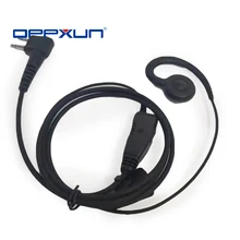 Oreillettes tête M à crochet d'oreille, 2 broches, casque pour talkie walkie, pour Motorola GP88 GP300 GP2000 GP3688 CP040 EP450 PTX600, deux voies, nouvelle collection