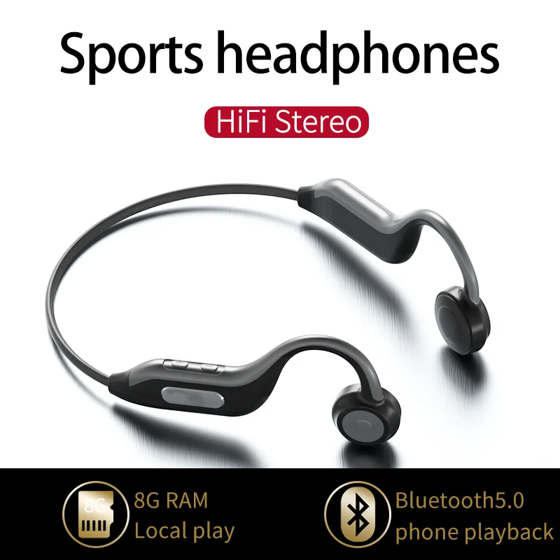 Bluetooth наушники Беспроводная стереогарнитура спортивные водонепроницаемые с