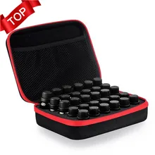 30 bottiglie di Olio Essenziale di Caso 5ML10ML 15ML di Olio di Profumo di Olio Essenziale di Viaggi Box Portatile di Trasporto Supporto Del Chiodo di Stoccaggio Smalto borsa(China)