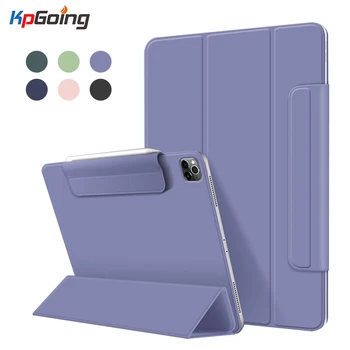 

Ultra-thin magnetic Case for iPad Pro 11 2020 Tablet Protective shell for iPad Pro 12.9 2020 Bracket Smart Cover Buckle funda
