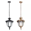 European Waterproof Pendant Lights Outdoor Retro Village Chandelier  Balcony Corridors Lights Grape Rack Hanglamp Luminaire 4