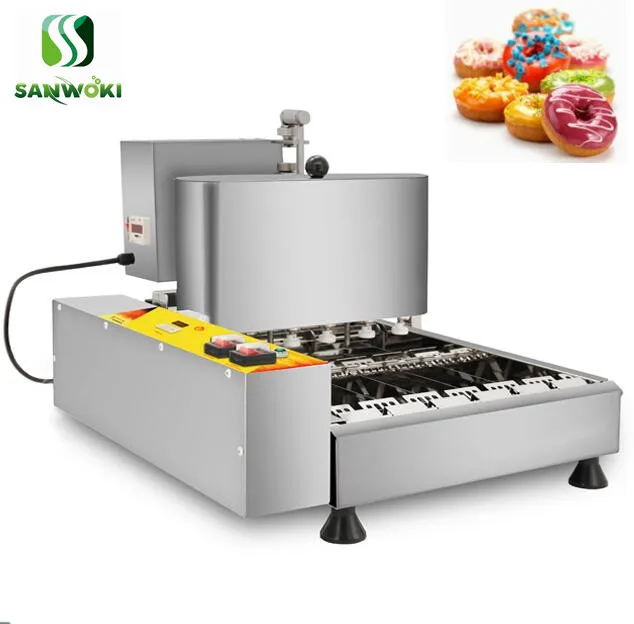 commercial electric circle bread making machine donut frying machine