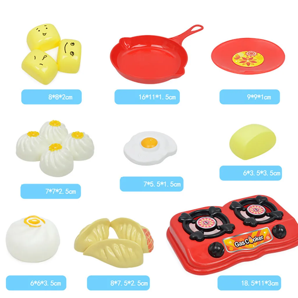 Детская ролевая роль Pla пластиковая кухонная утварь кастрюли сковородки набор посуды для детей Классические развивающие игрушки M850