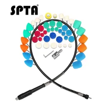 SPTA 49 шт. мини-полировальная Подушка Автомобильная полировальная подушка для полировки Dremel полировщик для полировки воска Губка аксессуары для уплотнения глазури