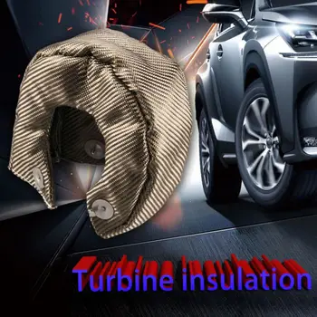 

Hot Titanium Turbo Blanket Heat Shield Cover T3 Turbo Charger Lava Turbocharger Blanket Cover