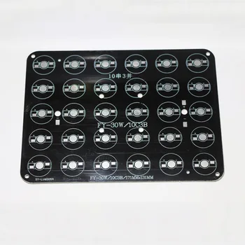 

10 pcs/lot 30W LED High Power Aluminum Substrate 10C3B Aluminum Substrate for Spotlights Fill Lights Buried Lights