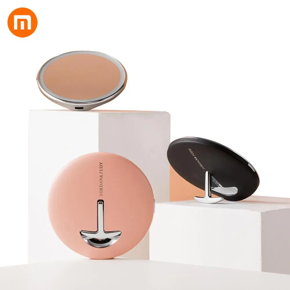 

Xiaomi LED Makeup Mirror Color Light Blu-ray effect Regulate skin Touch Control Sensing Cosmetic Mirror Beauty Mini Makeup Tool