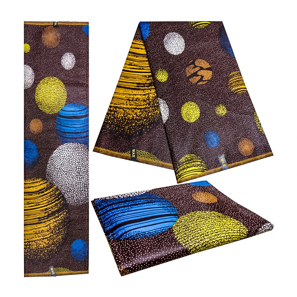 color6 wholesale High Quality African prints fabric veritable Dutch wax Nigerian style 6 yards/pcs cotton - Цвет: color6