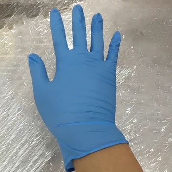 

100pcs/pack Disposable Work Safety Rubber Gloves Blue White For Dishwashing/Kitchen/Medical /Work/Rubber/Garden Gloves