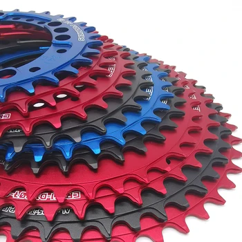 

FOURIERS CR-E1-DX007-OV Oval Chain Wheel BCD104mm Bicycle Chain-rings Narrow Wide Teeth Mountain Bike Chainwheel