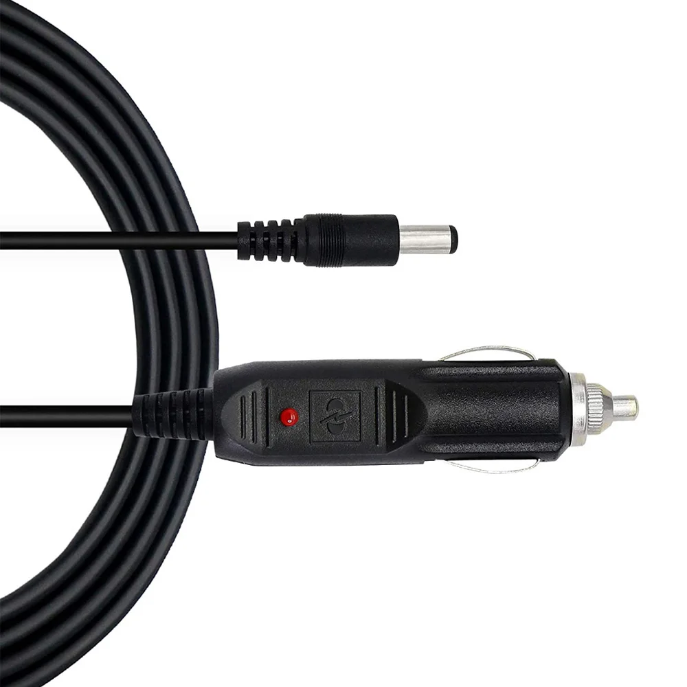 12V 24V Charging Cable Cigarette Lighter Plug to DC 5521 Charging Cable Charge for Car Trailer Vehicle Monitor Refrigerator etc. charging cable usb charging cable