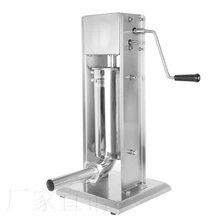 Коммерческий 7л ручной колбасный шприц для мяса наполнитель ресторанов вертикальный