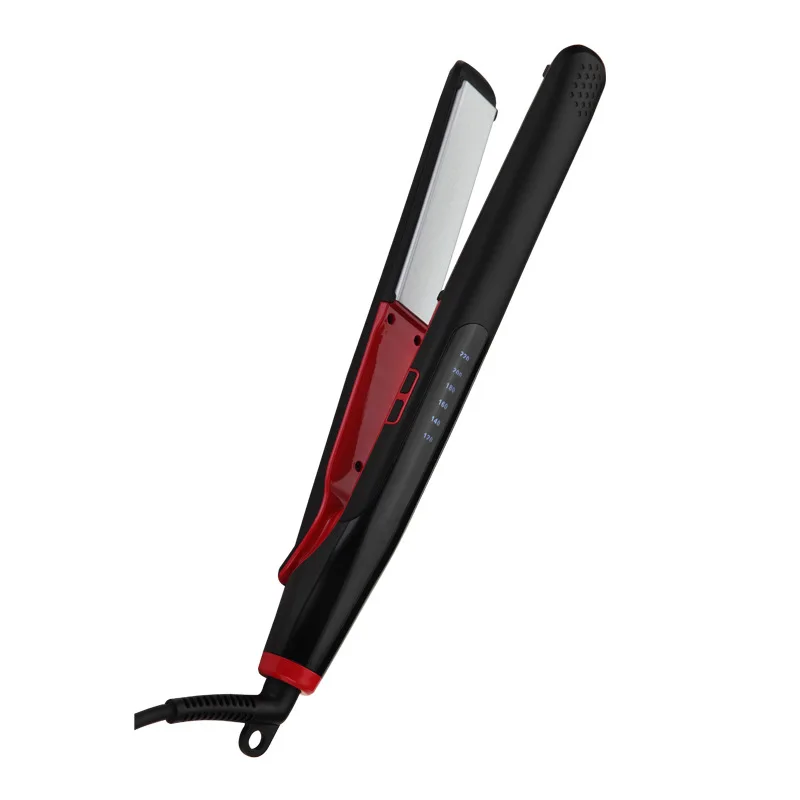 

Multi-Regulation LED Screen Perm Device Tourmaline Ceramic Glaze Hair Straighter Vibration Touch Hair Straightener outside