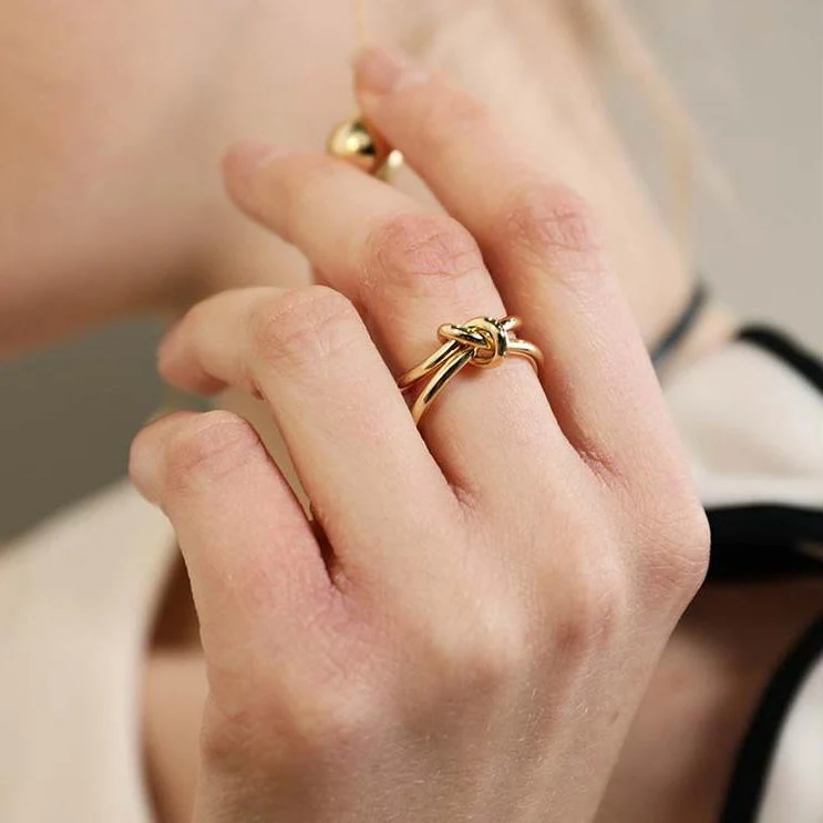 2025 Fashion Style Minimalist style gold and silver, open ring, ladies, men, girls, party jewelry, gifts_voghion.com