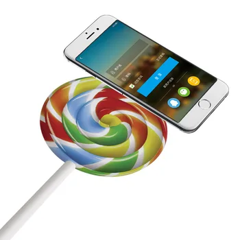 

New Lollipop Wireless Charging Qi Certification 10W Fast Charging Wireless Lollipop Wireless Charging Gift IY12