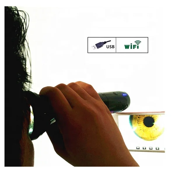 Hot sale Digital Wifi Microscope digital wifi Iridoscope ML-401 with yellow and white LED HD Video 100% good feedback