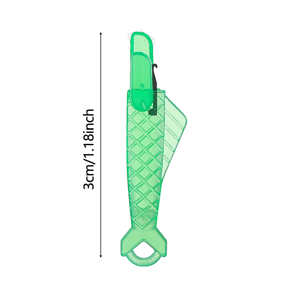 5 pcs Creative Fish Needle Threader Sewing Machine Threader Needle Device DIY Insertion Needles Parts Household Accessories