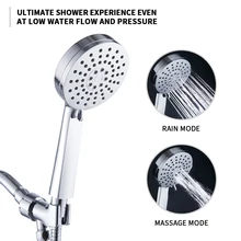 SOGNARE Shower Head High Pressure Bathroom Accessories Self Cleaning Anti-Clogging Nozzles ABS Pommeau De Douche Alcachofa Ducha