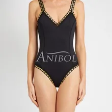 Вязаное крючком бикини цельный женский купальник на одно плечо ручной вязаный купальник высокого качества с открытой спиной купальный костюм