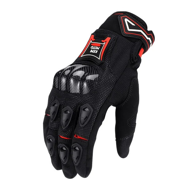 New Moto Cycling Summer Gloves Motorcycle Touch Screen Gloves Mountain Bike Gloves Guantes Motocross Luvas Men Spring Summer Carbon fiber