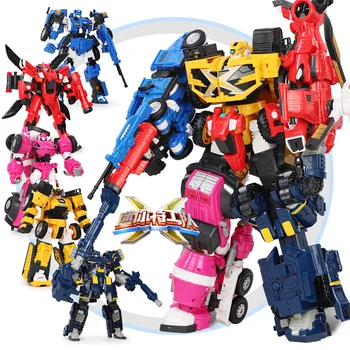 

2020 New MiniForce Transformation Toys 10 Mini Agent Toys X Volt Semey Air Force Secret Commando Boys Children Set Holiday Gifts