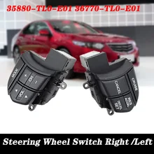 Controle do interruptor do volante do carro para honda tsx 09-10 spirior 2009-2013 35880-tl0-e01 36770-tl0-e01