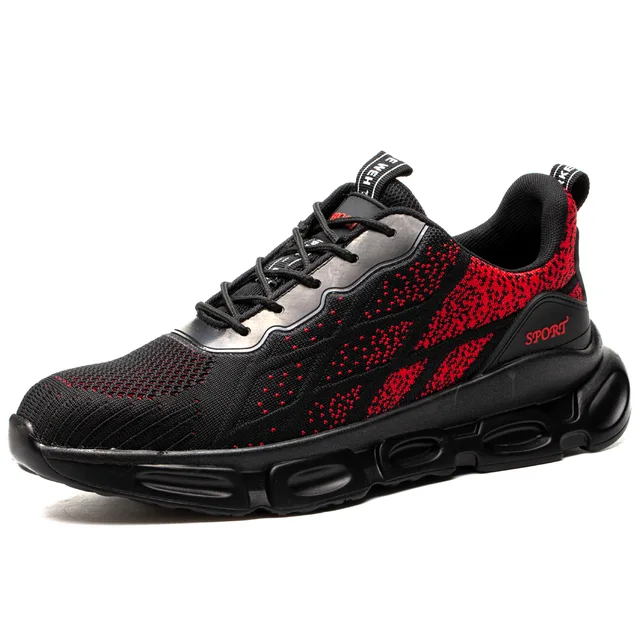 Safety Shoes Anti-smashing Safety Men's Work Shoes Summer Breathable Deodorant Non-slip Mens Safety Shoes Work Shoes Safety Shoes