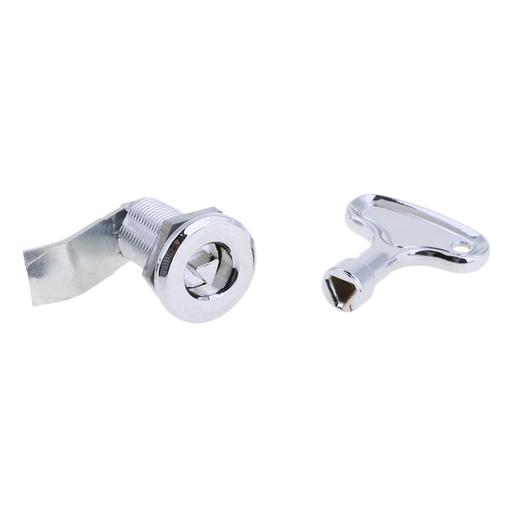 Marine Stainless Steel Triangulation Deck Cabin Pull Ring Door Lock Latch