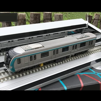 

Surwish 1:87 Subway Train Construction Scene Sand Table Train Model Ho Scale Model Train Accessories High Quality