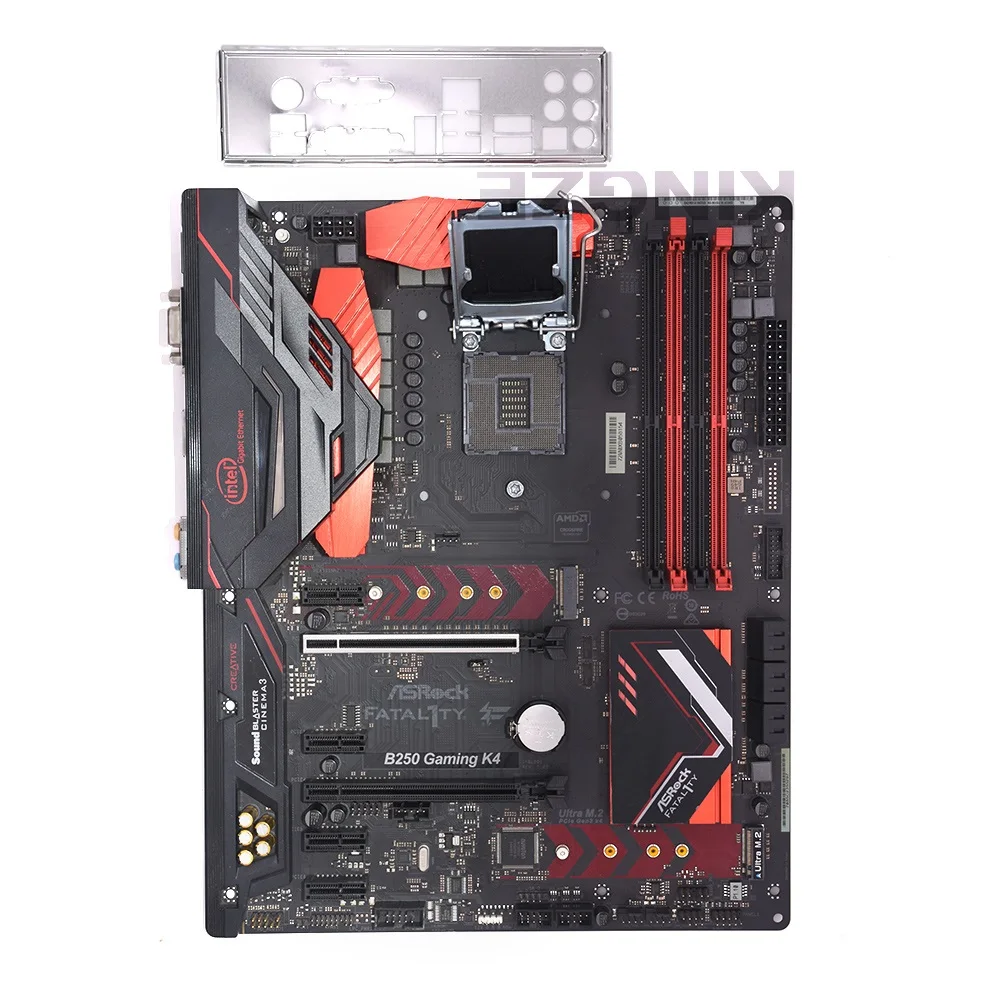 Used Asrock B250 Gaming K4 Original Used Desktop Motherboard B250 Lga1151 Ddr4 Sata3 Usb3 0 Support I5 7500 6500 Motherboards Aliexpress