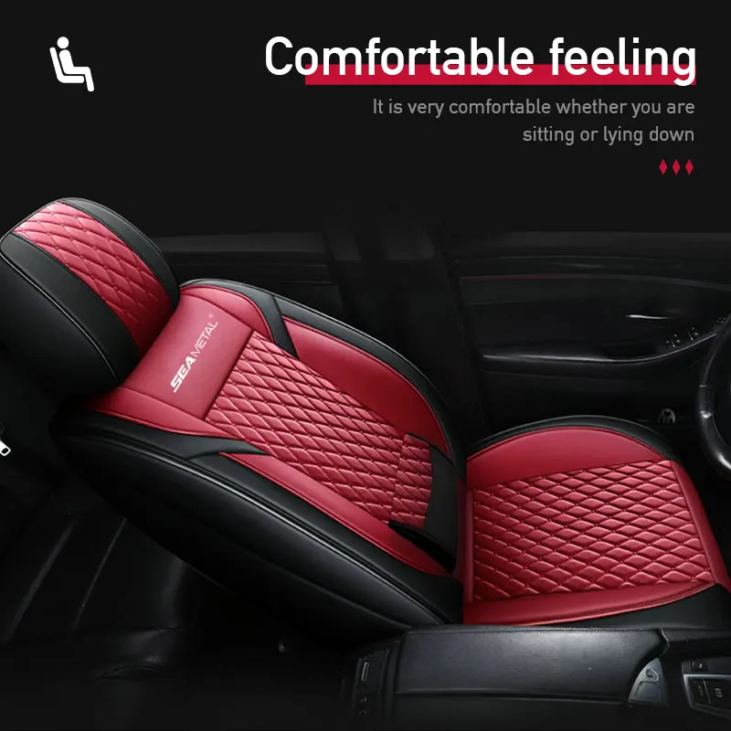 Luxury PU Leather Car Seat Covers for Suv Sedan Pick Up