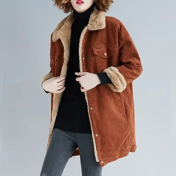 

Winter jackets women 6XL 7XL plus size bust 128cm coat women 3 colors