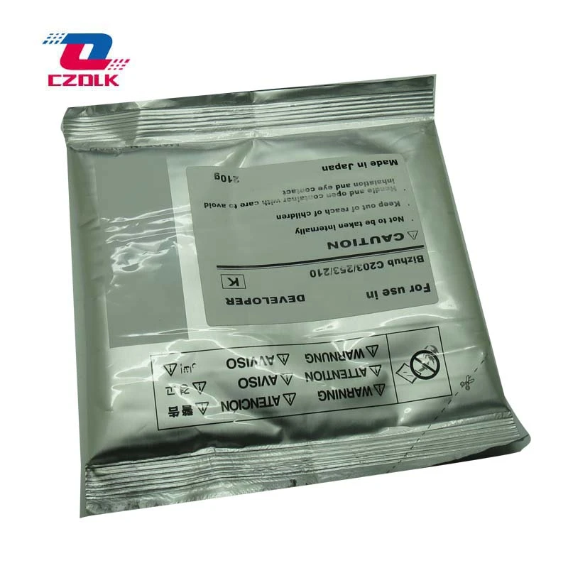 Baru Yang Kompatibel Pengembang untuk Konica Minolta Bizhub C353 C203 C253  C200 C210 Pengembang Fotocopy Warna 210G 4 Pcs/set