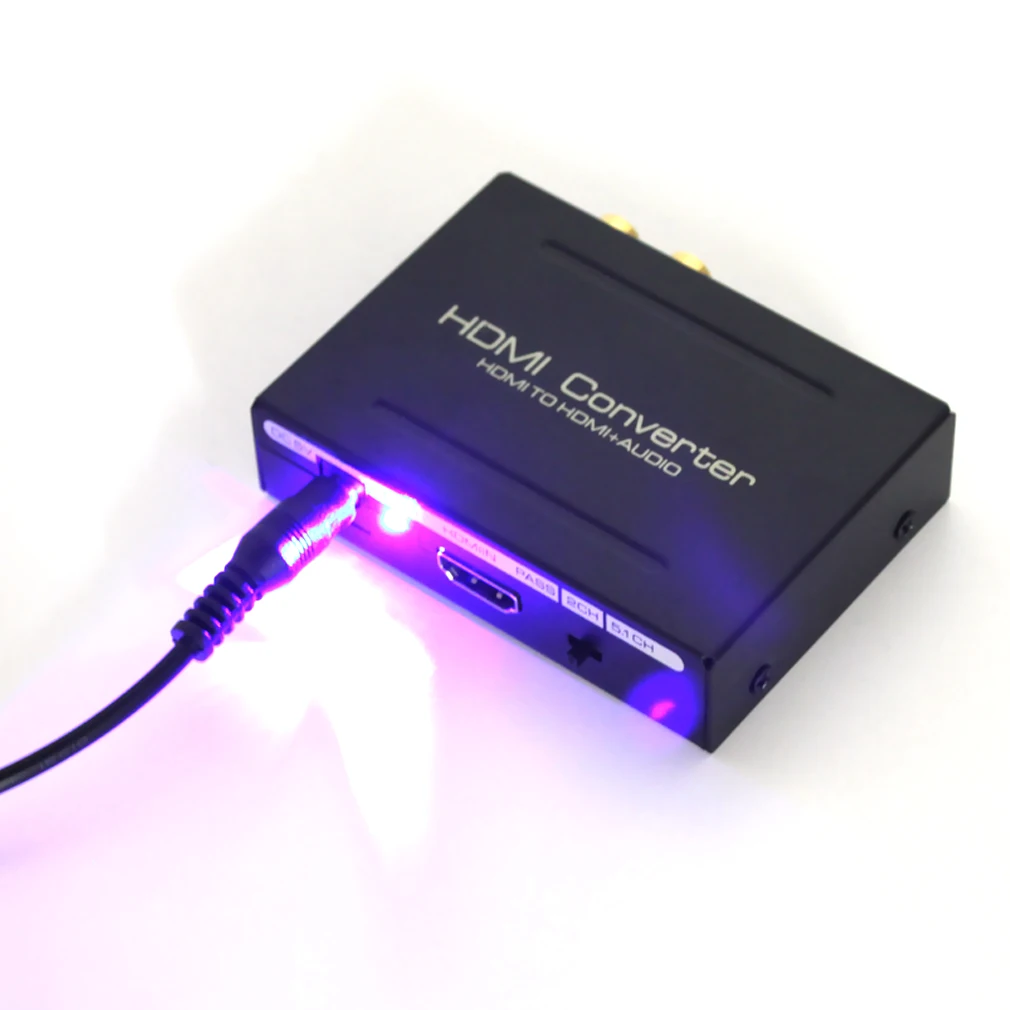 1080P HDMI к HDMI оптический+ SPDIF+ RCA L/R экстрактор конвертер аудио сплиттер