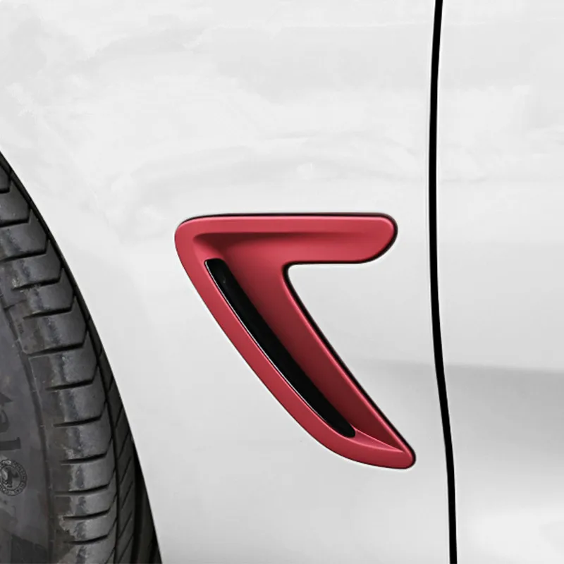 Car Styling Side Body Air Vent Covers Trim Fender Decoration Stickers For BMW 3 Series GT F34 3GT 2013-2019 Exterior Accessories