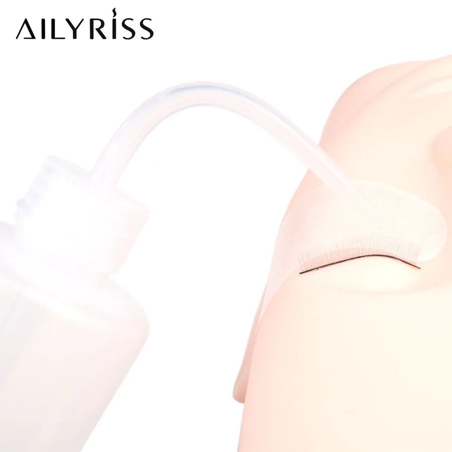 Наращивание ресниц Очищающая бутылочка для мытья длинная трубка ухода за кожей