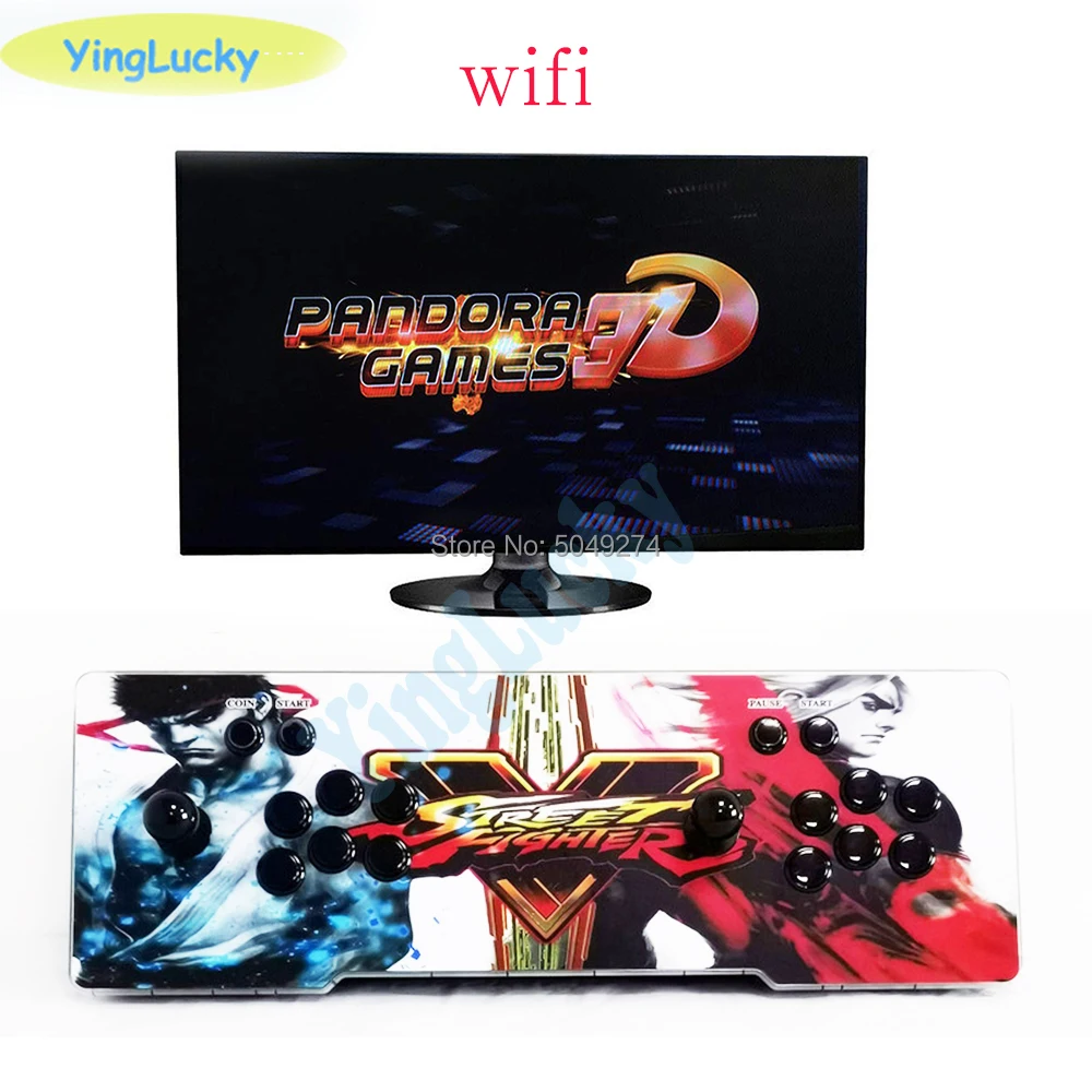 

Pandora Box 3D 2448 & 2650 in 1 Wifi version without delay Joystick light buttons PCB controller Retro Arcade console