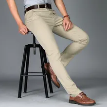 

Men Suit Pants Casual Office High Quality Cotton Trousers Business Pants For Men Wedding Party Dress Social Trousers Men's Pants