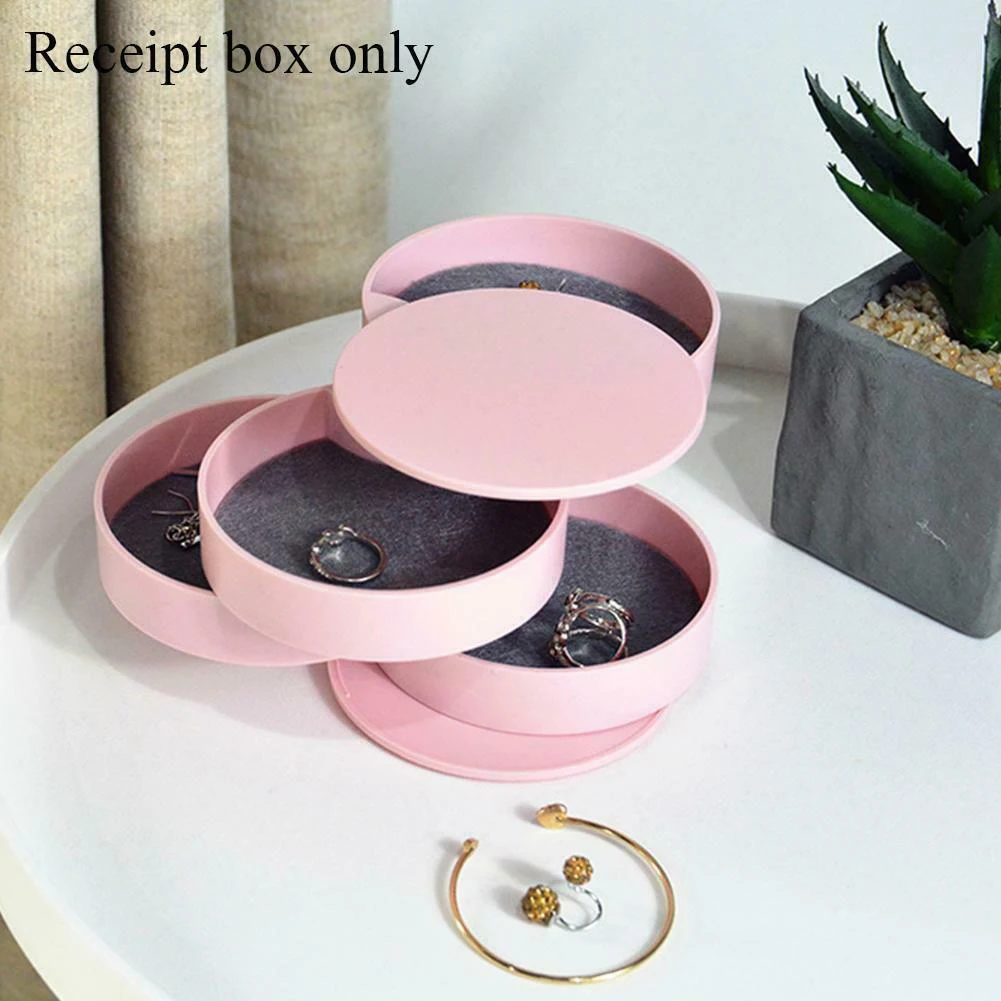 

4-layer Large Capacity 360 Degree Rotating Storage Box Jewelry Storage Box Cosmetic Storage Box home Sewing Tool Storage Bag