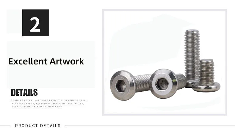 304 flat head&end self tapping detail 4