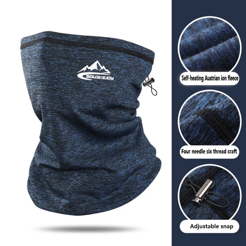 

Men's Scarf New Autumn Winter Outdoor Windproof Dustproof Warm Ear Protection Mask Elastic Bicycle Headbands Bandana For Men