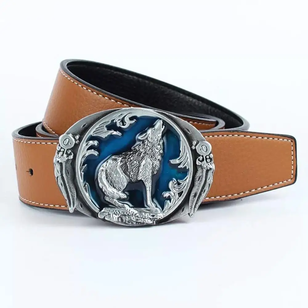 MagiDeal Fashion Belt Buckle American Western Cool Cowboy Style Belt Buckle Eagle Buckle Belt head Mens