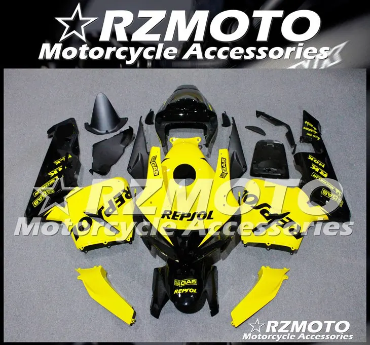 Мотоциклетный обтекатель abs комплект для HONDA CBR600RR F5 2005-2006 год корпусные детали moldStore № 0752