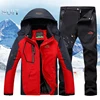 Winter Ski Suit Men Ski Jacket Pants Sets Skiing Waterproof Windproof Thicken Warm Snow Clothes for Men ► Photo 1/6